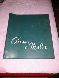 Raccoglitore ad anelli carrara & matta vintage