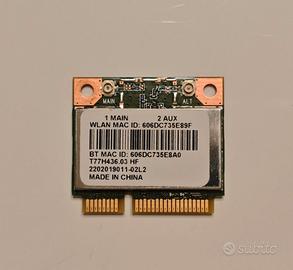 Scheda WiFi Bluetooth Notebook Atheros QCWB335 BT