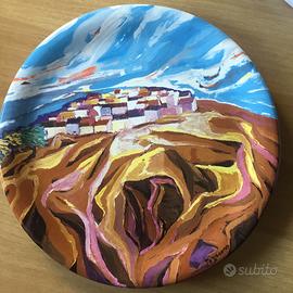 Terruso Saverio piatto in ceramica