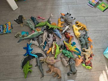 animali vari gommosi (prodotto da edicola)