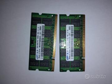 RAM DDR 2 PC2 6400s notebook 