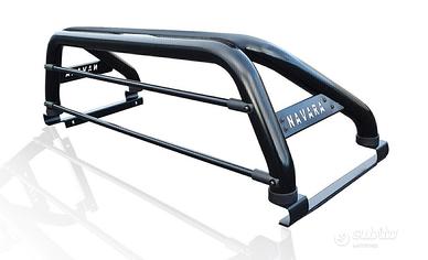 Nissan Navara D40 Roll bar nero protez.cabina