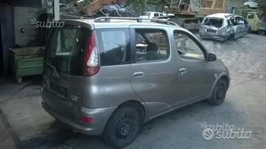 Ricambi Toyota Yaris Verso anno 2005 colore 1D2