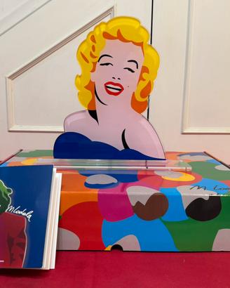 M. Lodola serigrafia plexiglass appoggio Hollywood