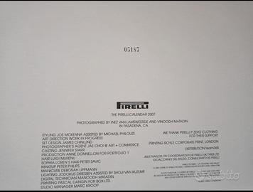 Calendario Pirelli 2007