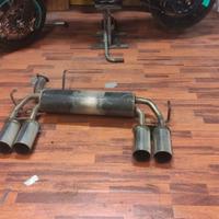 scarico Peugeot 206 RC