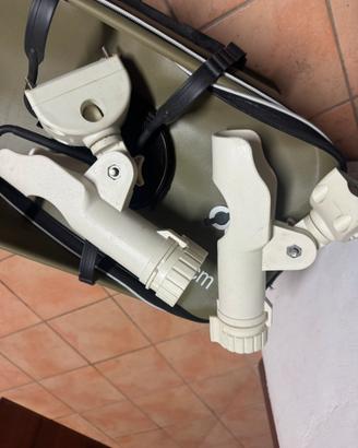 Coppia portacanne per kayak gommoni barche