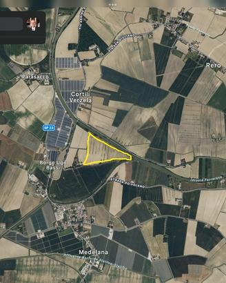 13 ettari terreno agricolo presso po di volano