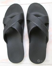 Ciabatte ICONIX nere uomo 44 palestra piscina casa