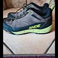 scarpe Ande 42,suola Vibram. Via ferrata, Trekking