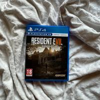 Resident evil biohazard ps4