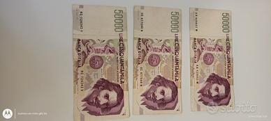 50000lire bernini circolate