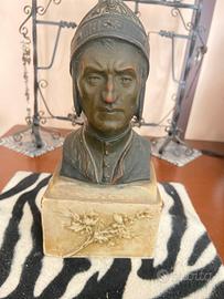 Statua Dante Alighieri ceramiche Treviso