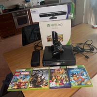 Xbox 360 con kinect e giochi