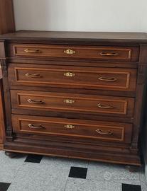 Cassettiera in legno