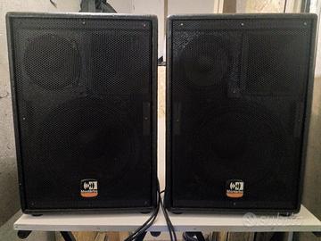 mitiche mobtarbo t12 a 3 vie + subwoofer 18" omag