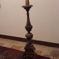 candelabro legno