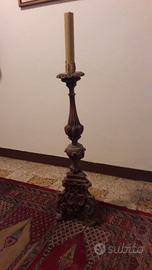 candelabro legno