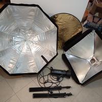 Kit Illuminazione Fotografica Professionale