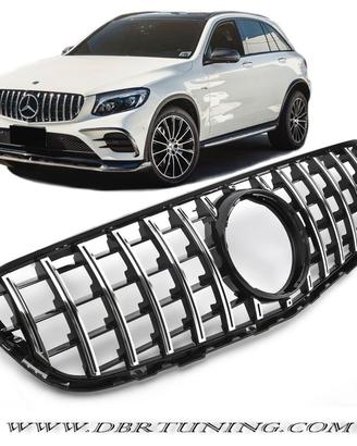 Calandra Panam GTR Mercedes GLC X253 15-19 nero cr