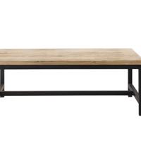 Tavolo basso stile industriale