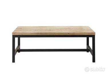 Tavolo basso stile industriale