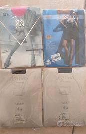 Lotto 18 Paia Collant e Autoreggenti