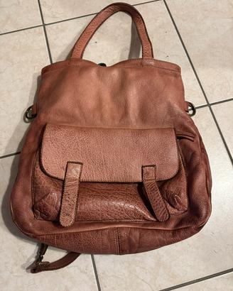 Borsa zaino pelle 100%
