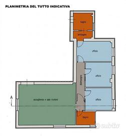 Indipendente - ufficio con posti auto esclusivi