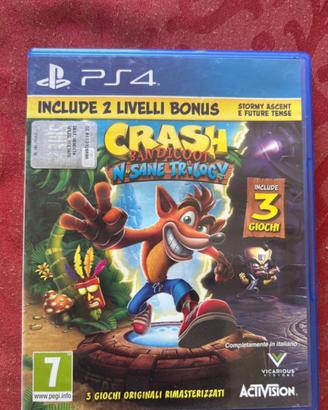 Crash Bandicoot N Sane Trilogy PS4