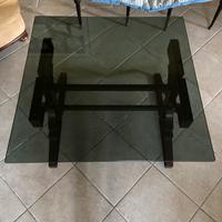 Tavolino ferro vetro
