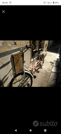 Bicicletta tandem 2 posti epoca