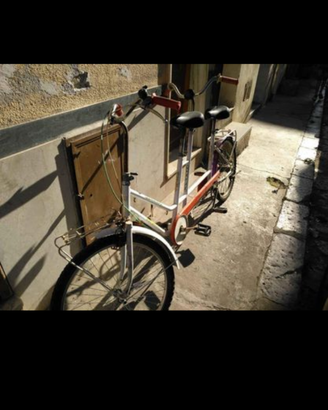 Bicicletta tandem 2 posti epoca