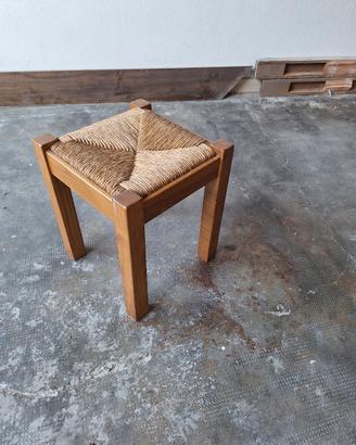 sgabello in rovere