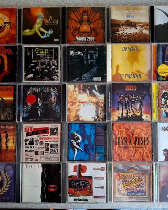 Cd Metal & Haed Rock a partire da 5 euro a salire