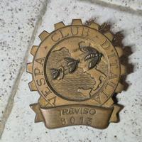 vespa club Treviso placca metallica anni '50