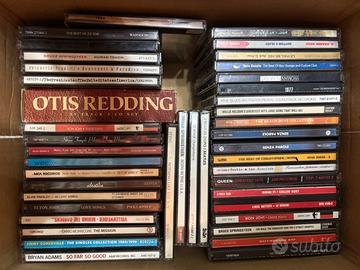 Lotto di 45 dischi cd di musica anni 70 - 80 - 90