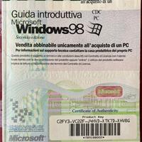 Microsoft Windows 98 SE – Guida originale