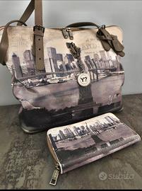 Set YNot Borsa shopper + Portafoglio coordinato 