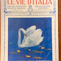 Rivista Touring - Le vie d'Italia luglio 1923