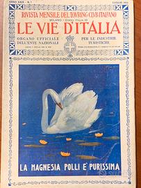 Rivista Touring - Le vie d'Italia luglio 1923