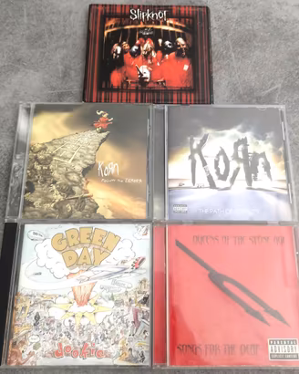 5 CD ROCK – STONER – PUNK ROCK- METAL