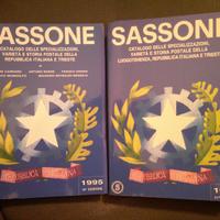 Cataloghi Sassone Area Italiana 1995 e 1996