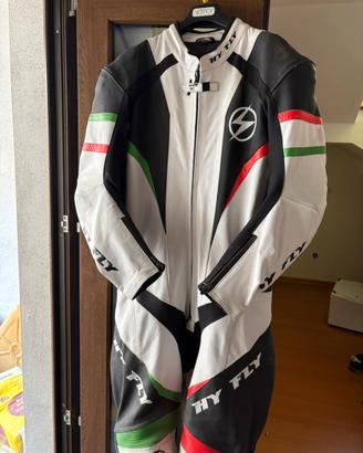 Tuta moto in pelle
