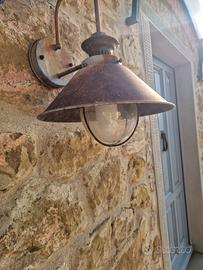 n°8 lampioncini vintage da parete