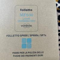 Panni per lava pavimenti Folletto Vorwerk