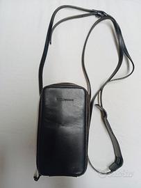 Borsello in pelle a tracolla Emporio Armani