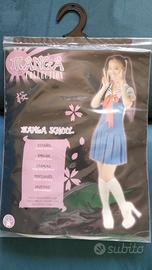 Vestito da Carnevale o Halloween studentessa Manga