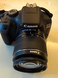 Canon Eos 1300D con obbiettivo EF-S 18-55 III