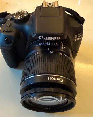 Canon Eos 1300D con obbiettivo EF-S 18-55 III